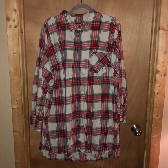 Ava & Viv Tops - Ava & viv 4x flannel shirt